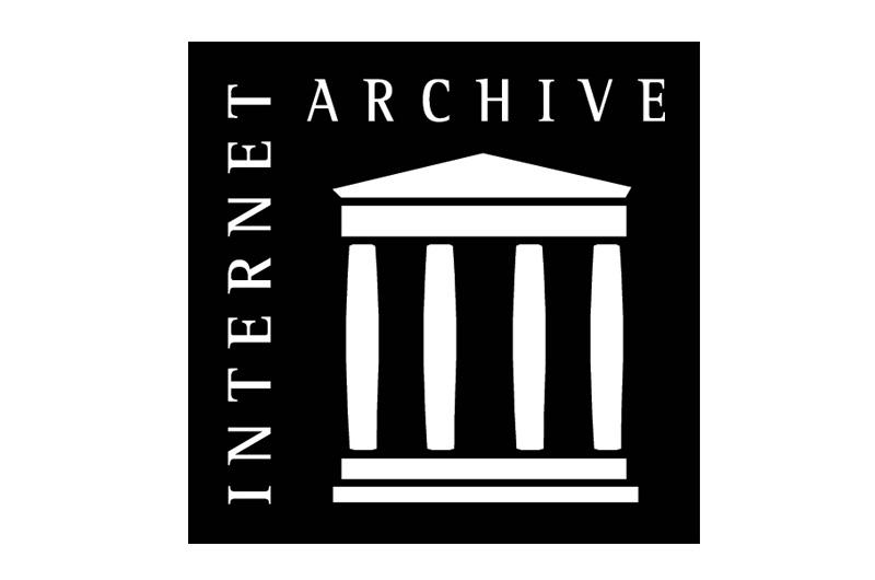 Internet Archive logo in black