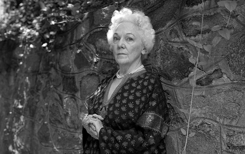 black and white photo of Katherine Anne Porter