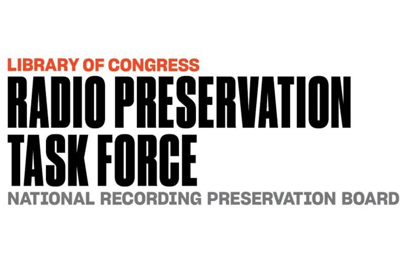 logo for the Library of Confress Radio Preservation Task Force