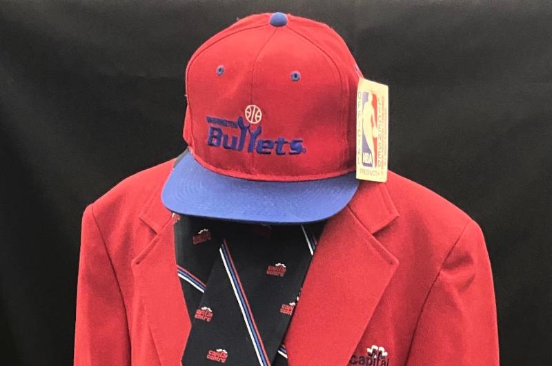 Red Bullets hat and suit
